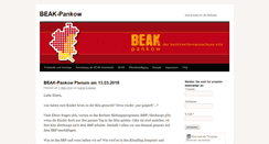 Desktop Screenshot of beak-pankow.de